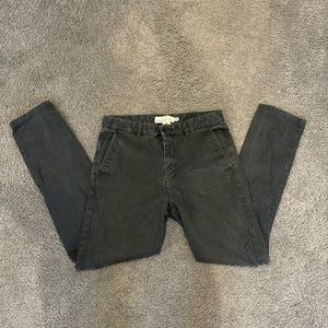 Mens H&M Washed Grey Pants